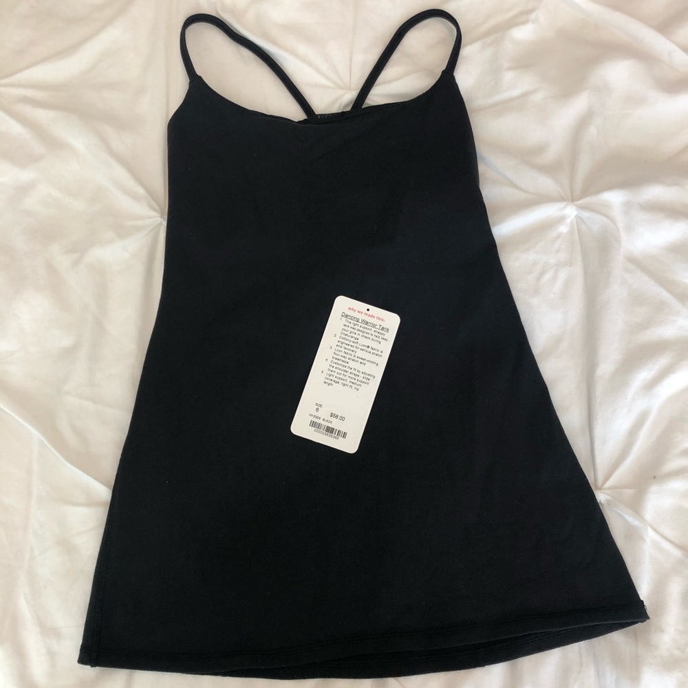 Lululemon Dancing Warrior Tank, Black